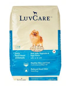 Luv Care Small Breed Beef Milk Vegetable and Eggs 9kg